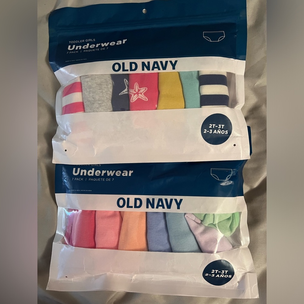 Toddler girl underwear